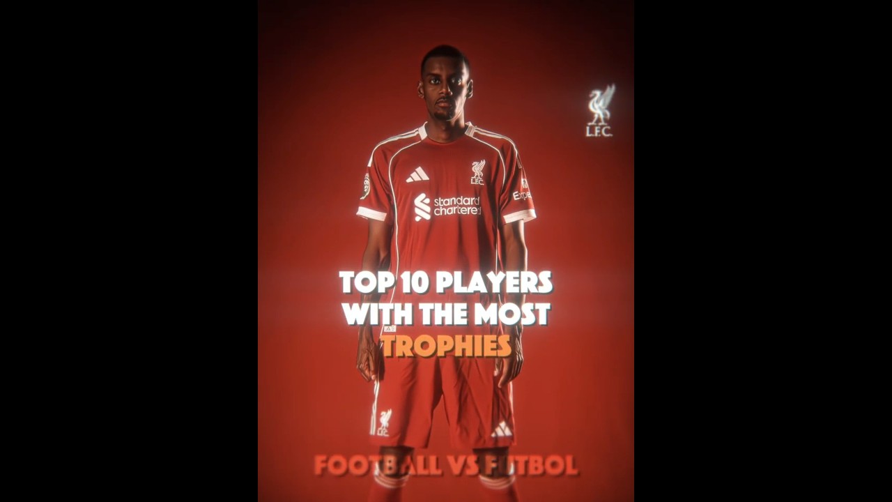 Top 10 players with the most trophies 🏆 🔥 