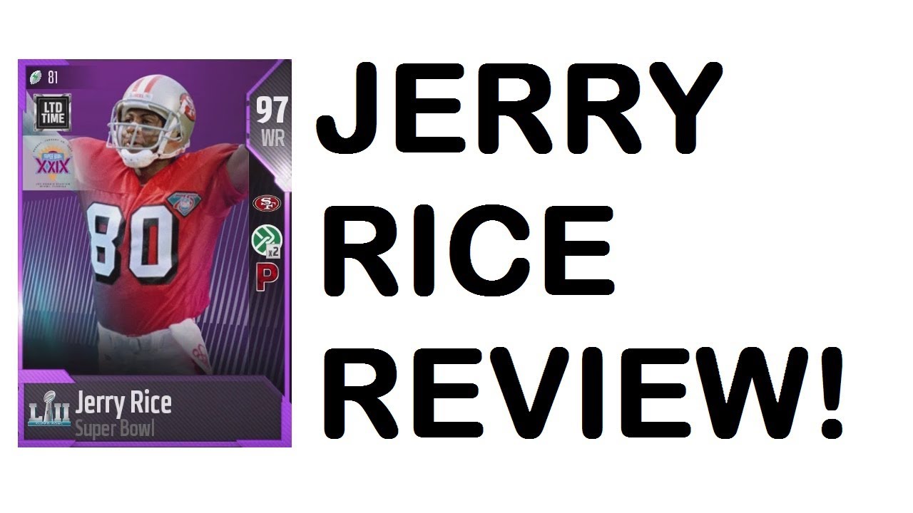 How Good is 97 Overall Jerry Rice? MUT 18 Card Review