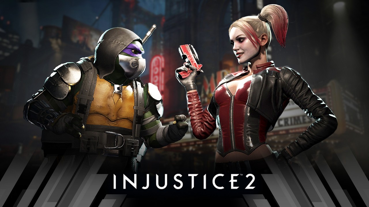 Injustice 2 - Donatello Vs Harley Quinn (Very Hard)