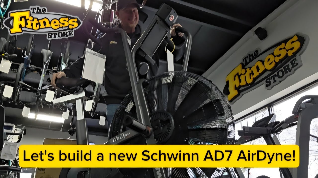 Full Assembly of a Schwinn AD7 AirDyne!