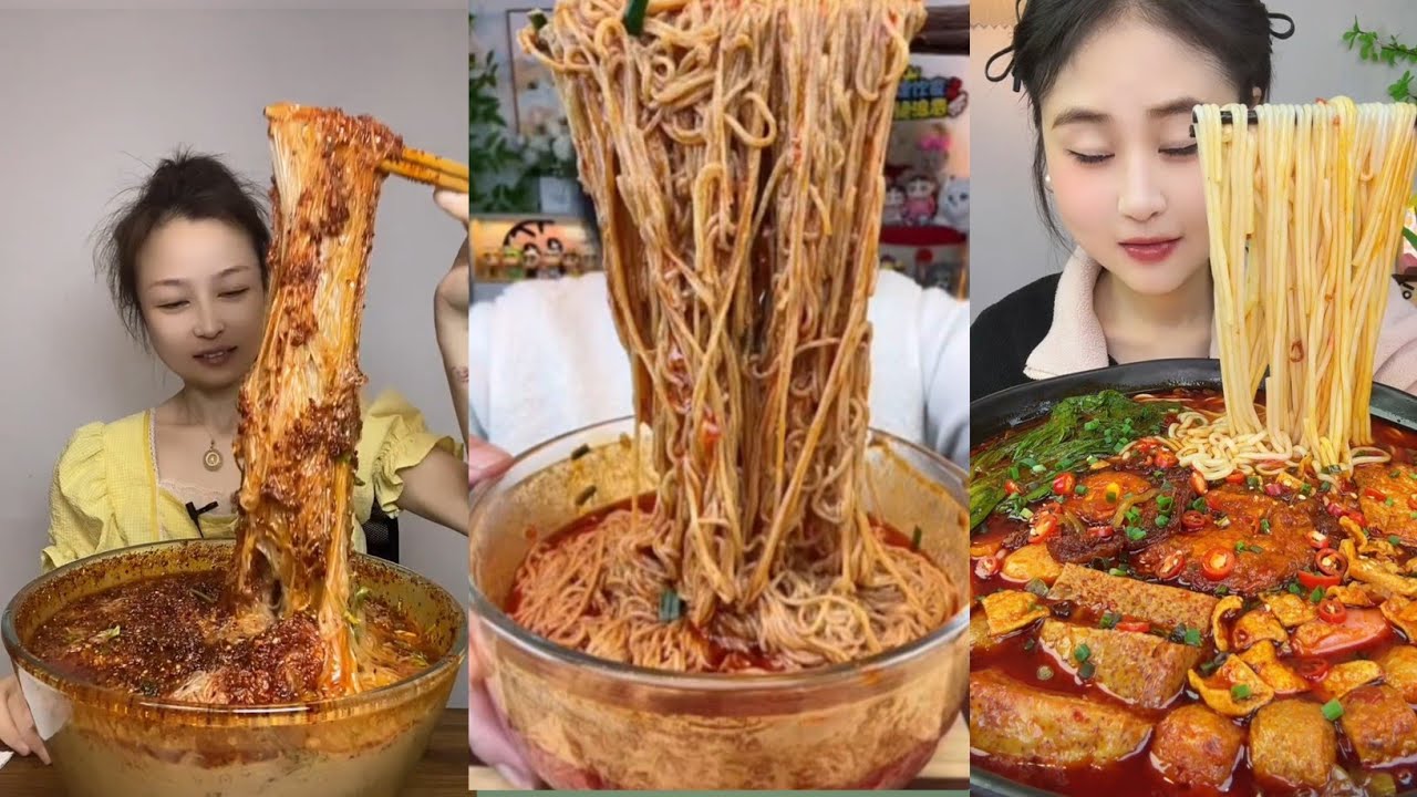 [ MUKBANG ASMR ] Ep 33 Massive Fire Noodles Challenge!! 🔥 | No Talking ASMR Eating Show 