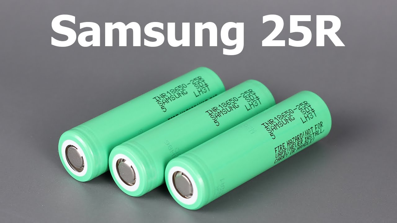 Samsung INR18650-25R – обзор и тестирование аккумулятора