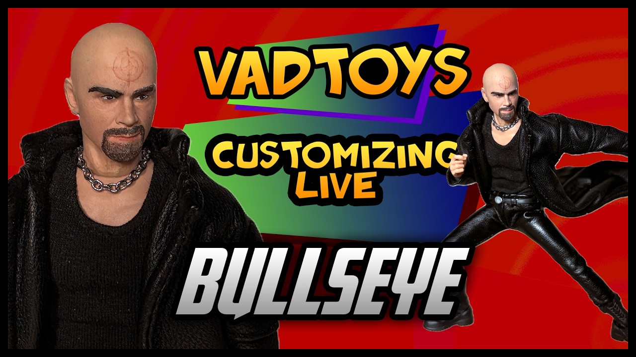 Настройка фигурки Bullseye из серии Marvel Legends - Колин Фаррелл, версия Сорвиголовы 2003 года