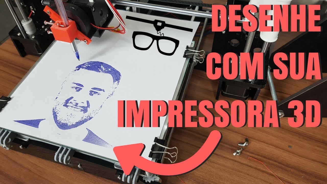 Use sua impressora 3D como uma plotter