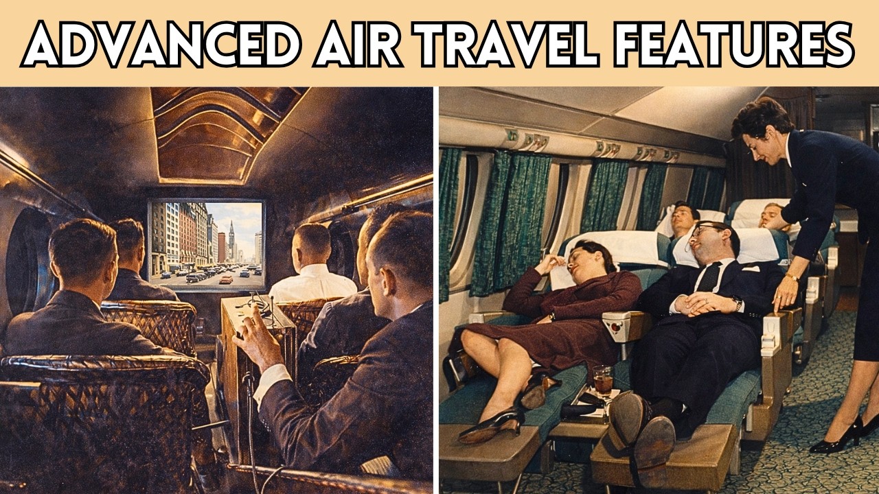 15 Advanced Air Travel Features That Were Years Ahead of Their Time