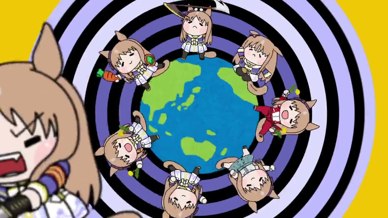 【たぬき(ウマ娘)】アホがみぃ～る～・・・