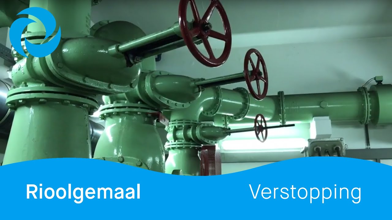 Hier kun je niet mee op de proppen komen! Vetprop rioolgemaal