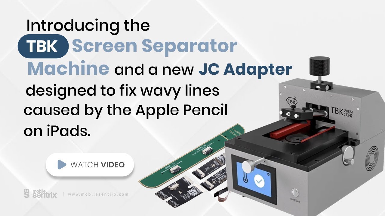 Introducing the TBK Screen Separator Machine and iPad Screen Repair Adaptor (Tips and Tricks #77)