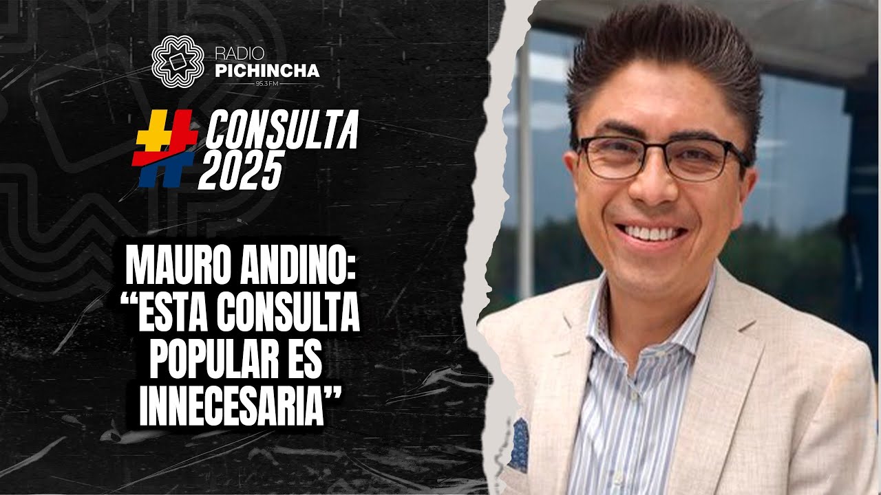 Mauro Andino: “Esta Consulta Popular es innecesaria”