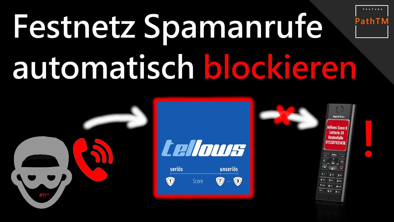 Spam-Anrufer erkennen und automatisch blockieren mit Tellows | PathTM