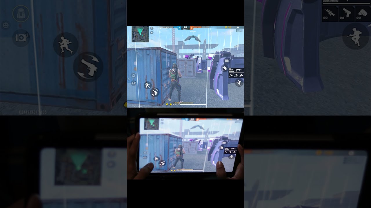 PN ROWDY iPad HANDCAM Leaked | Free Fire IPAD PRO HANDCAM