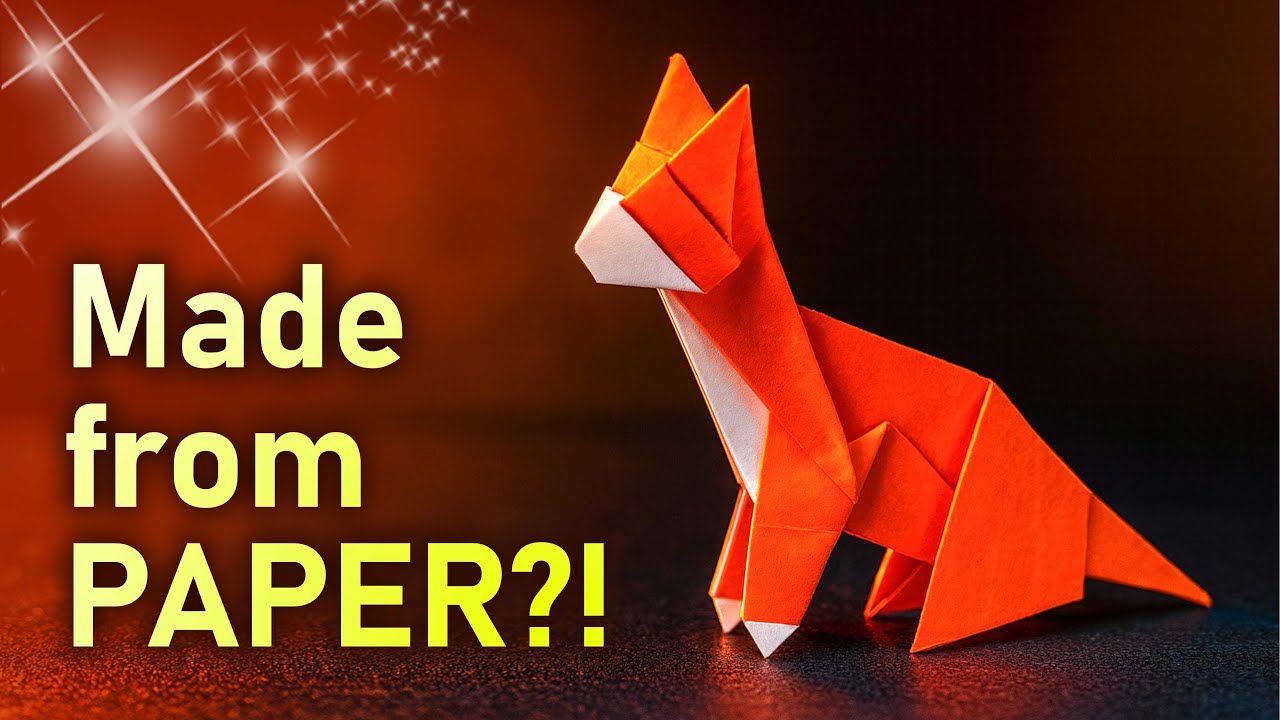 Origami Cat | Origami Cut Cat