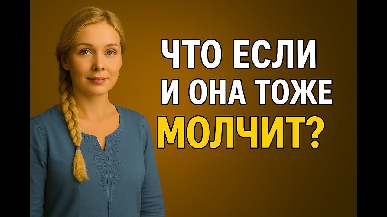 Она тоже молчит? | Что делать по стоицизму