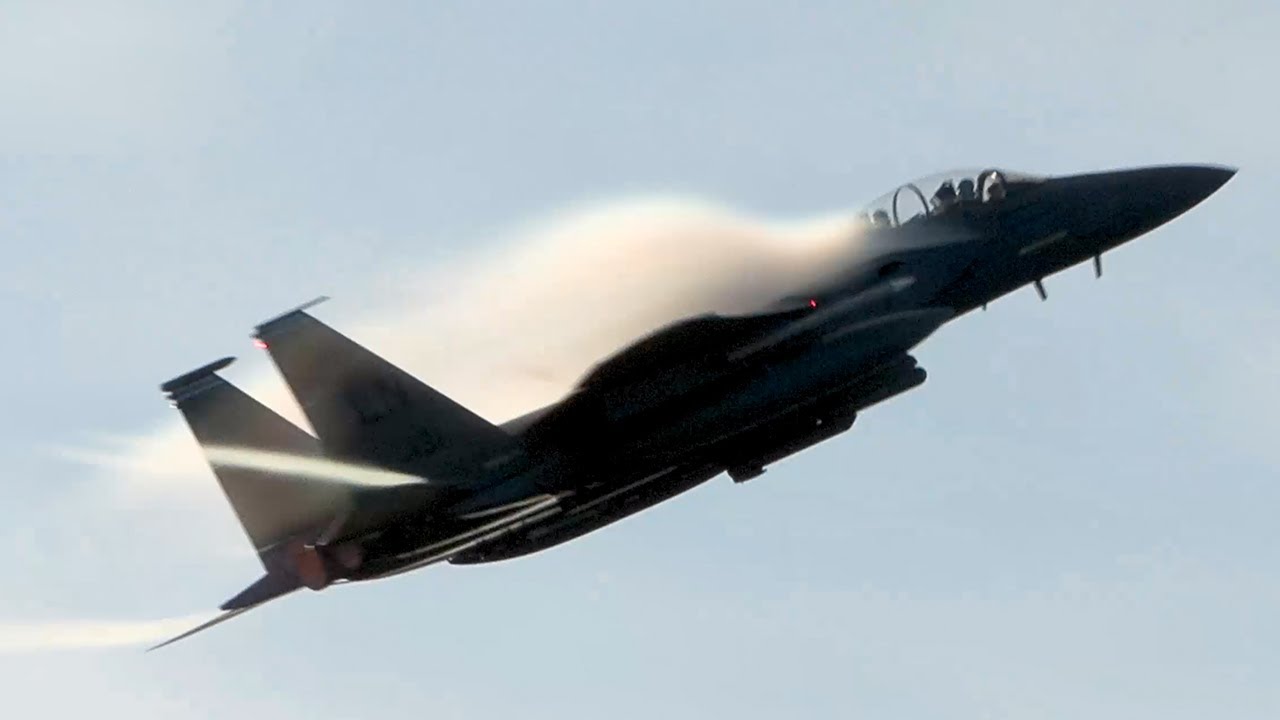 Epic USAF F-15E Strike Eagle quick climb departures, 492nd FS, RAF Lakenheath [4K]🇺🇸🇺🇸🇺🇸