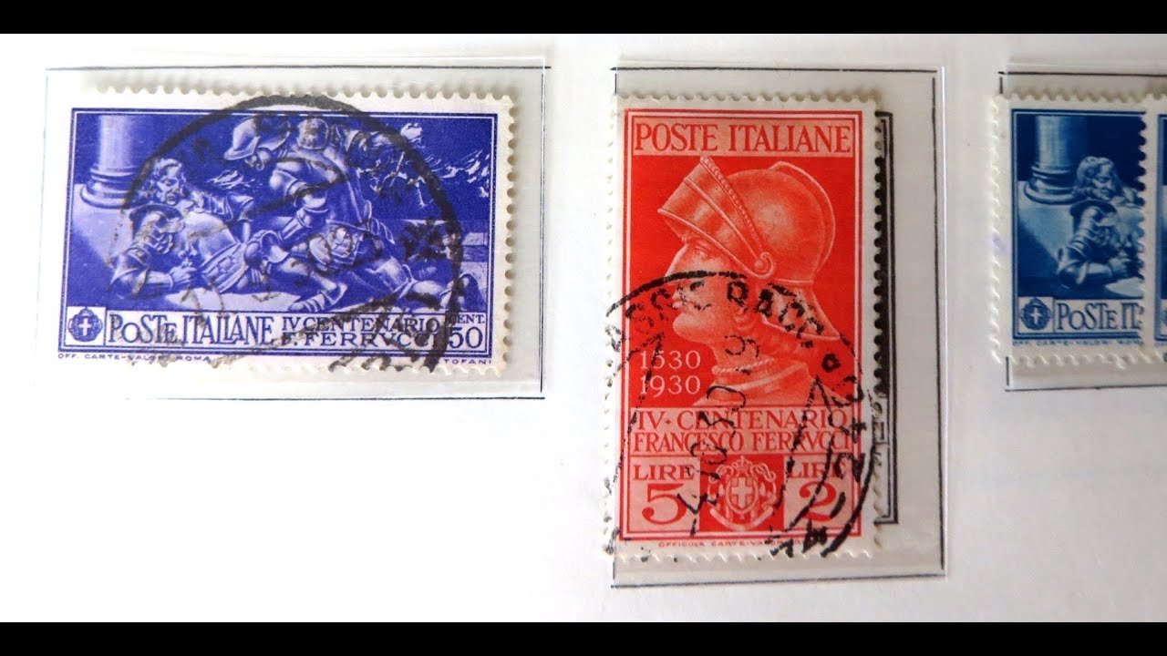 Briefmarken wertvoll? Schatzsuche in Italien Briefmarkensammlung von Briefmarkenbörse München 2019