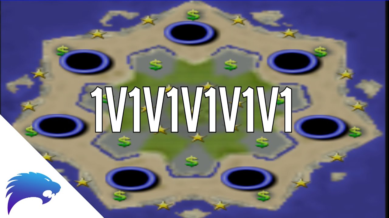 7 Player FFA Brand New Map | Twenty4Seven Map | Generals Zero Hour