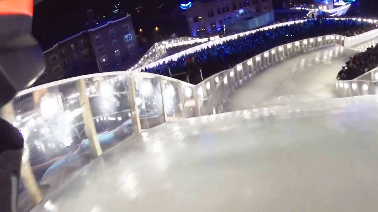 Claudio Caluori's High Speed Downhill Ice Cross POV