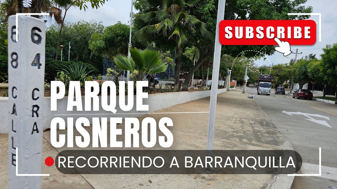 PARQUE CISNEROS - El tributo a un Grande!... Recorriendo a Barranquilla 😍😍😍