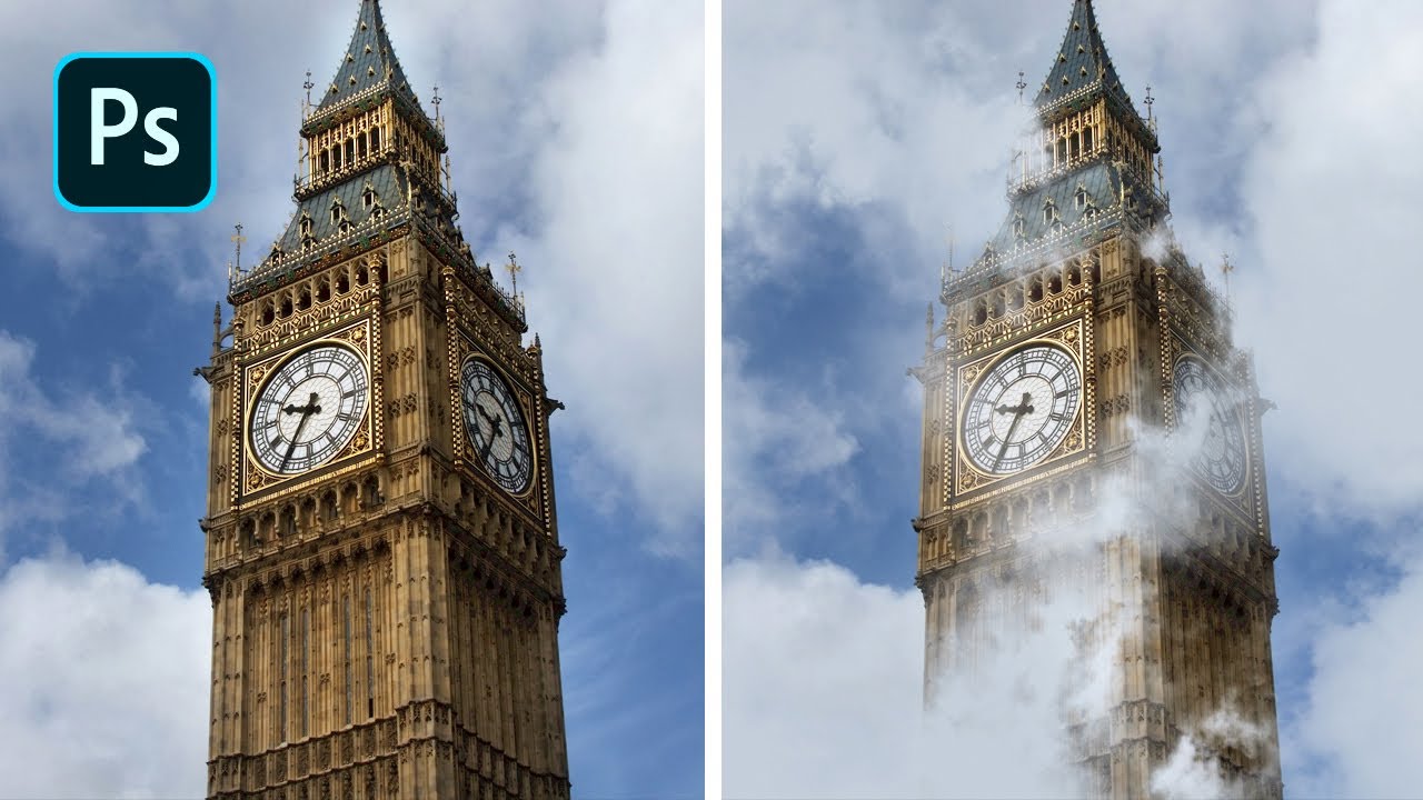 How to Create INSTANT Clouds in Photoshop