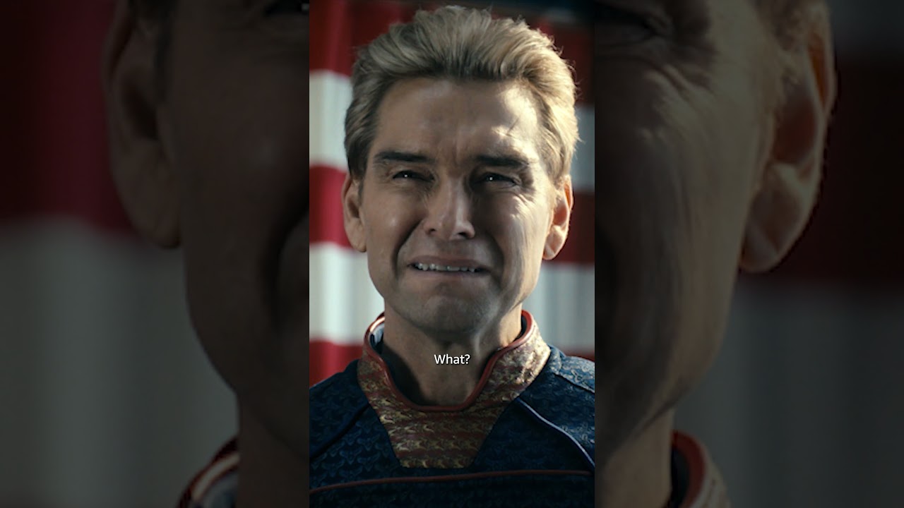 Looks like Soldier Boy woke up on the wrong side of the bed. The Boys Final Season is streaming now.