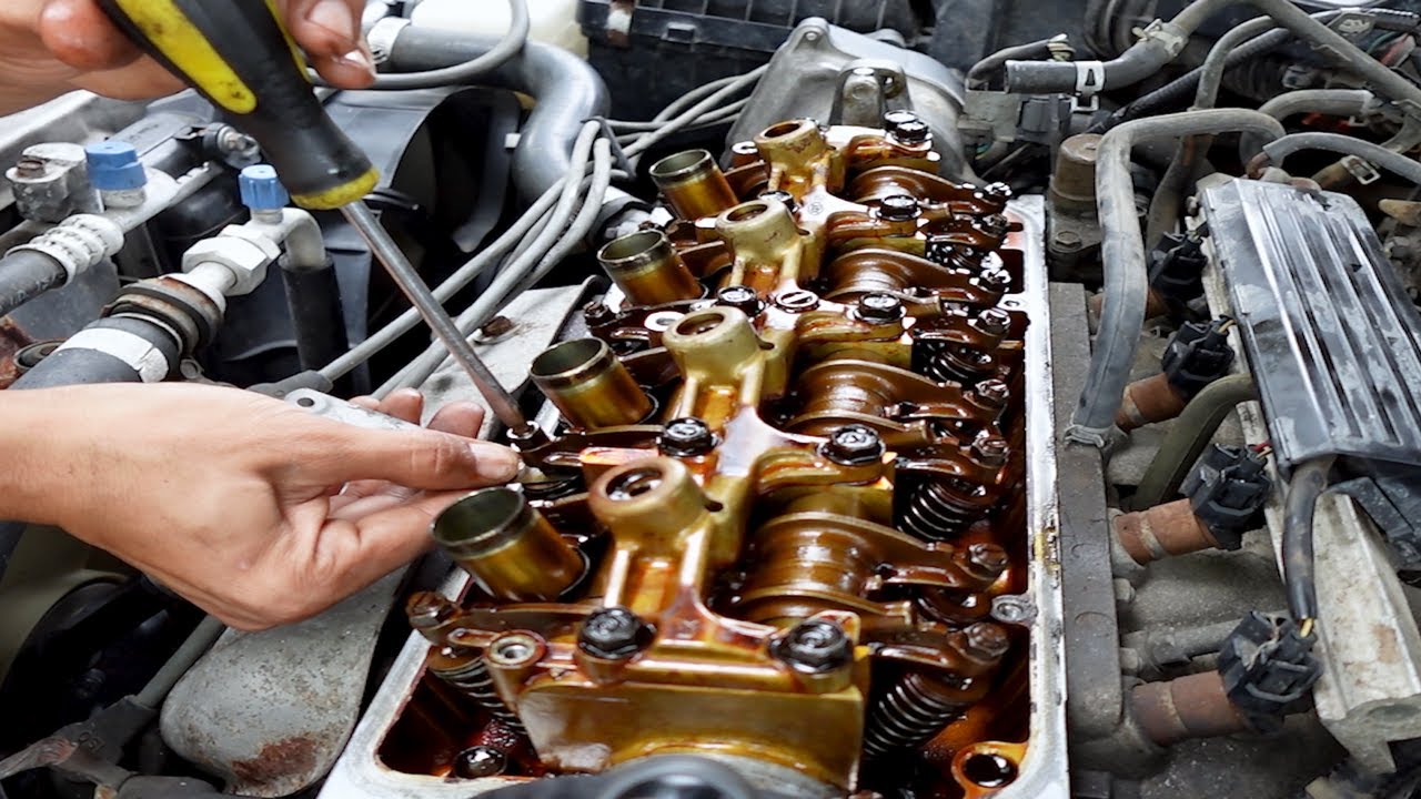 Honda D16 Valve Lash Adjustment