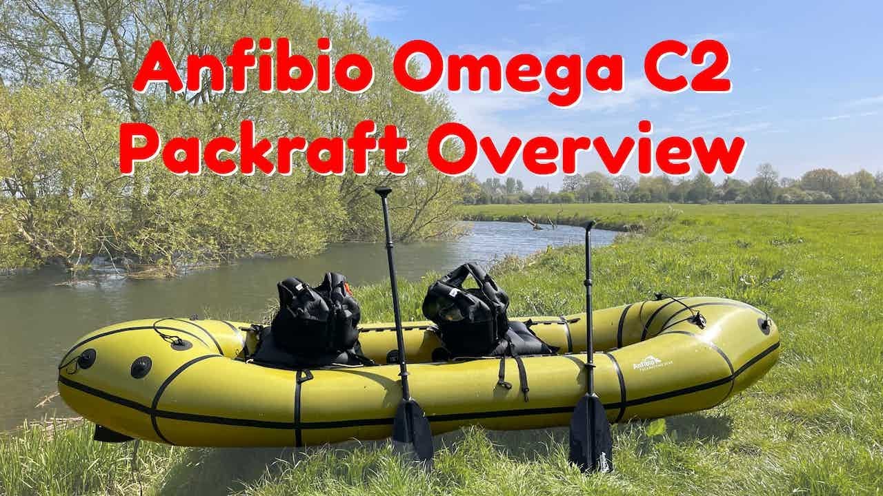 Anfibio Omega C2, двухместный пакрафт.