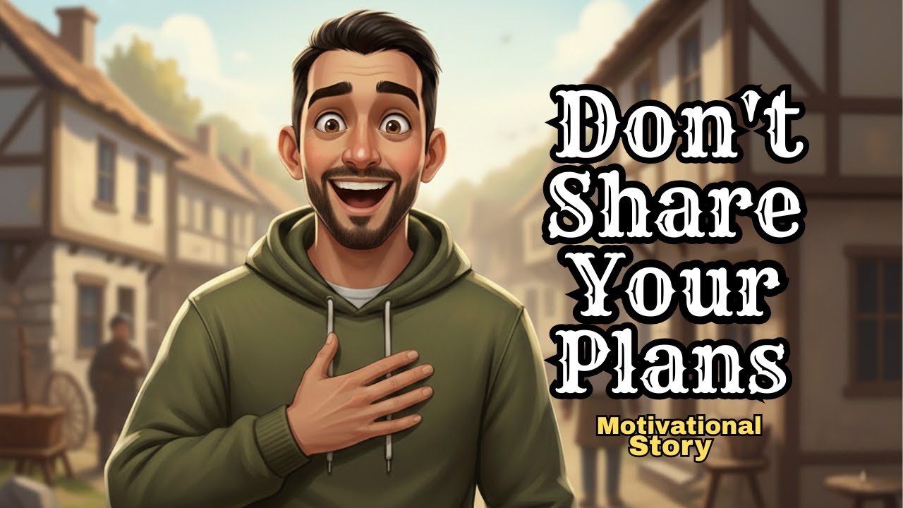 Don't Tell Everyone Your Plans | Motivational Story in English
