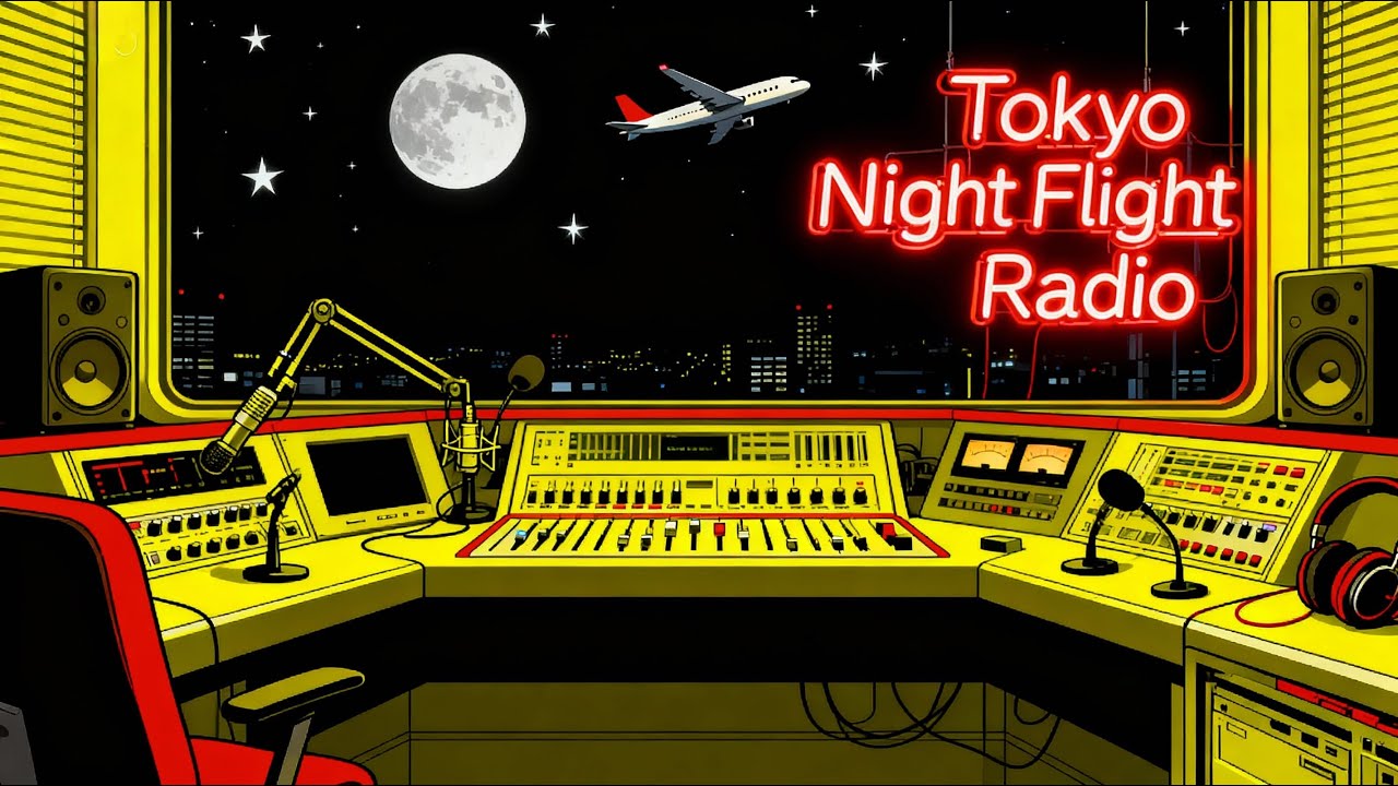 # 174 Tokyo Night Flight Radio | Lo-fi World Fusion Grooves | Cross-Cultural Soundscape