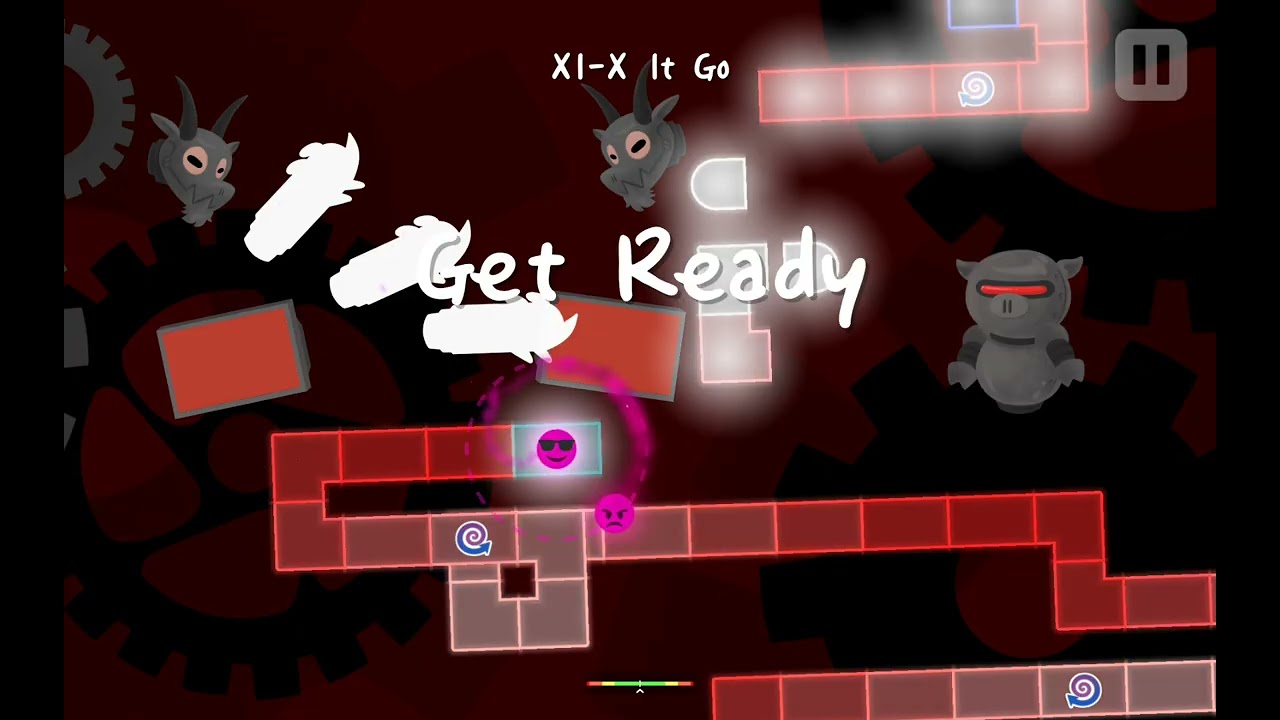 Beating hard levels on adofai including speed trials (a dance of fire and ice)