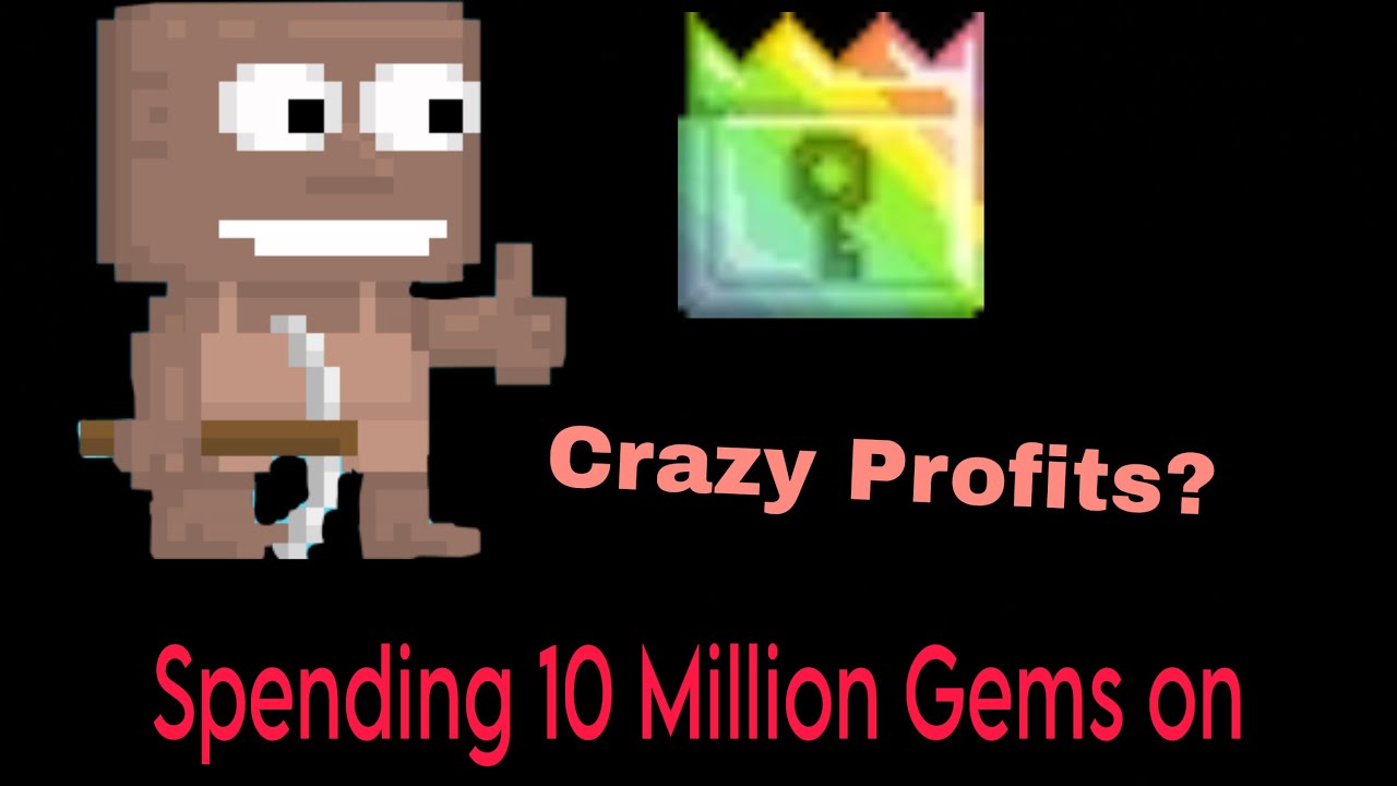 Spending over 10 MILLION GEMS on Growtopia Gacha! | EnigmaPS