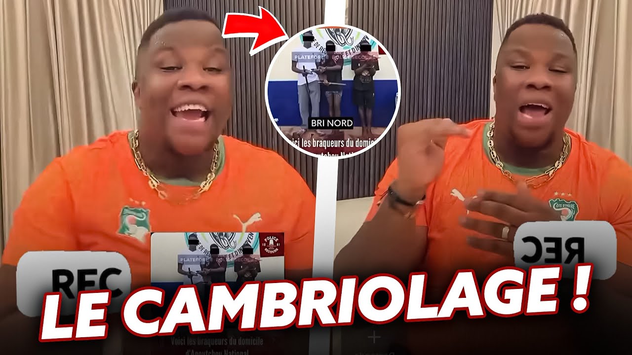 apoutchou national casse les papos sur le cambriolage de sa maison !