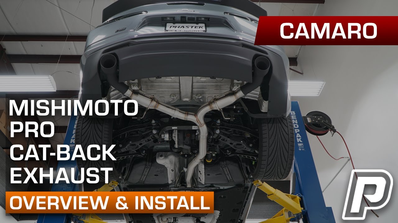 🔥2016-2021 Camaro 2 0T Mishimoto Pro Exhaust Cat Back - Phastek Install🔥