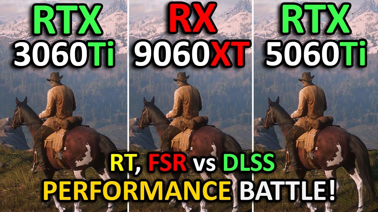 RTX 5060 Ti против RX 9060 XT против RTX 3060 Ti | Стоит ли обновляться? | 1080p, 1440p | RT + FS...
