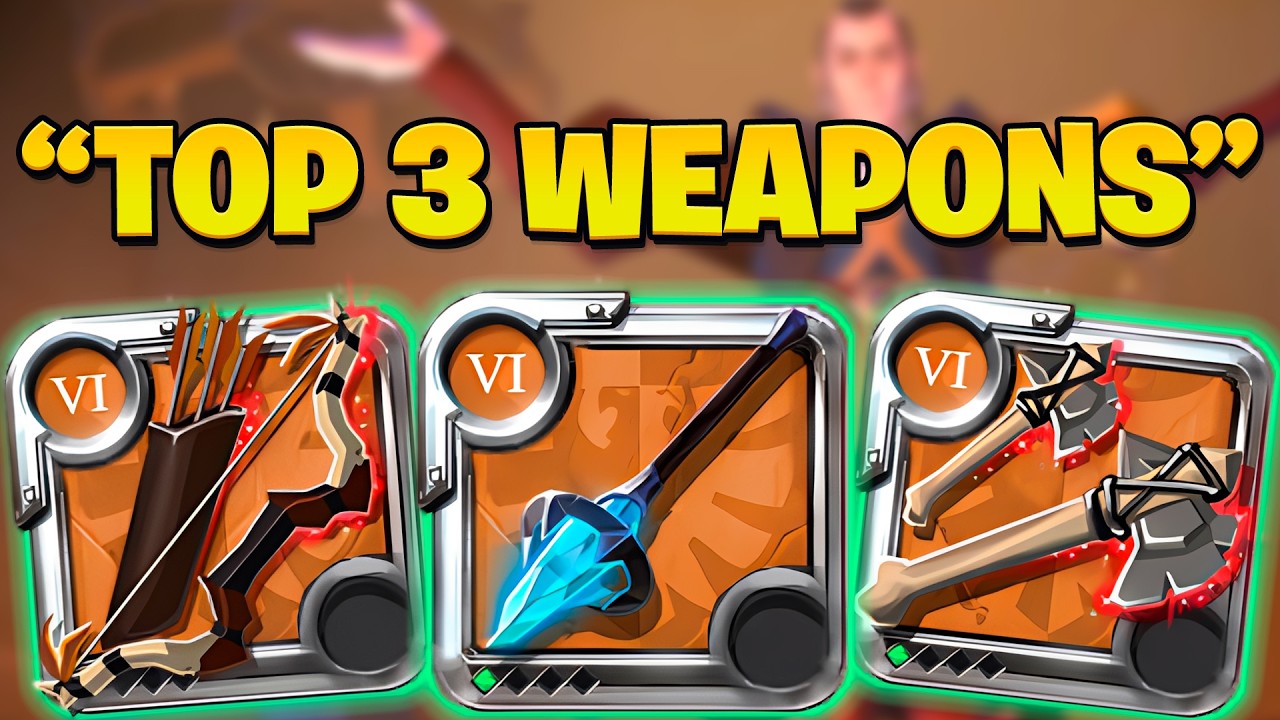 My TOP 3 Weapons for Solo Mists PvP & PvE