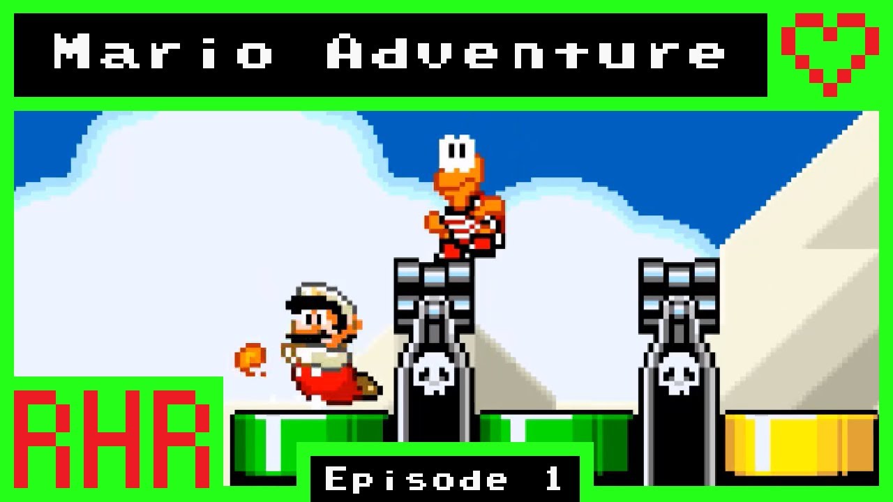 ①🍄【Mario Adventure by Mushroom378】〖Squiggy's ROM Hack Romp〗(Super Mario World ROM Hack Commentary)