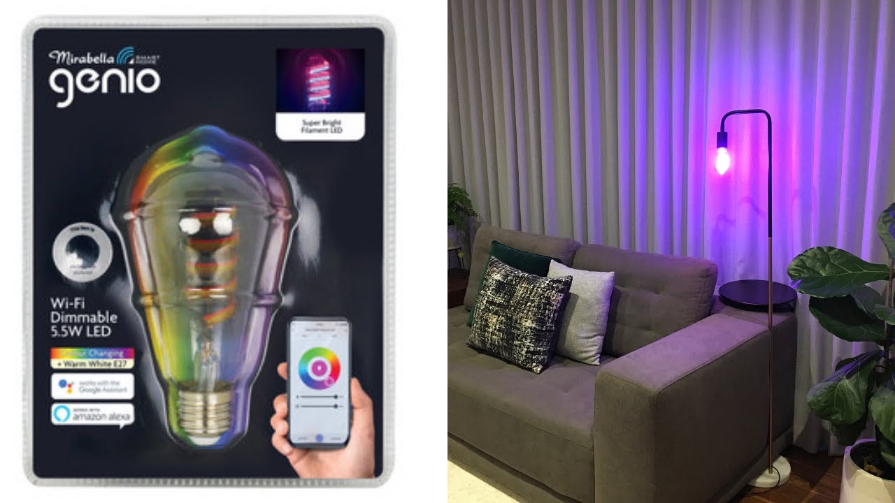 Mirabella Genio Wi-Fi Dimmable 5.5W LED: Full Setup and Review ⭐️ ⭐️ ⭐️ ⭐️