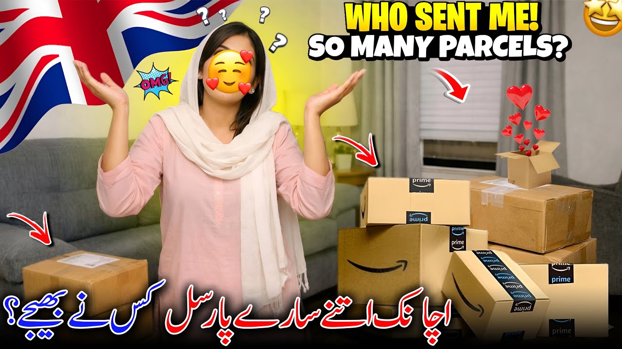 Who Sent Me? So Many Parcels? 😍✨ Achanak Itne Sare Parcels Kis Ne Beje? | Family Vlog