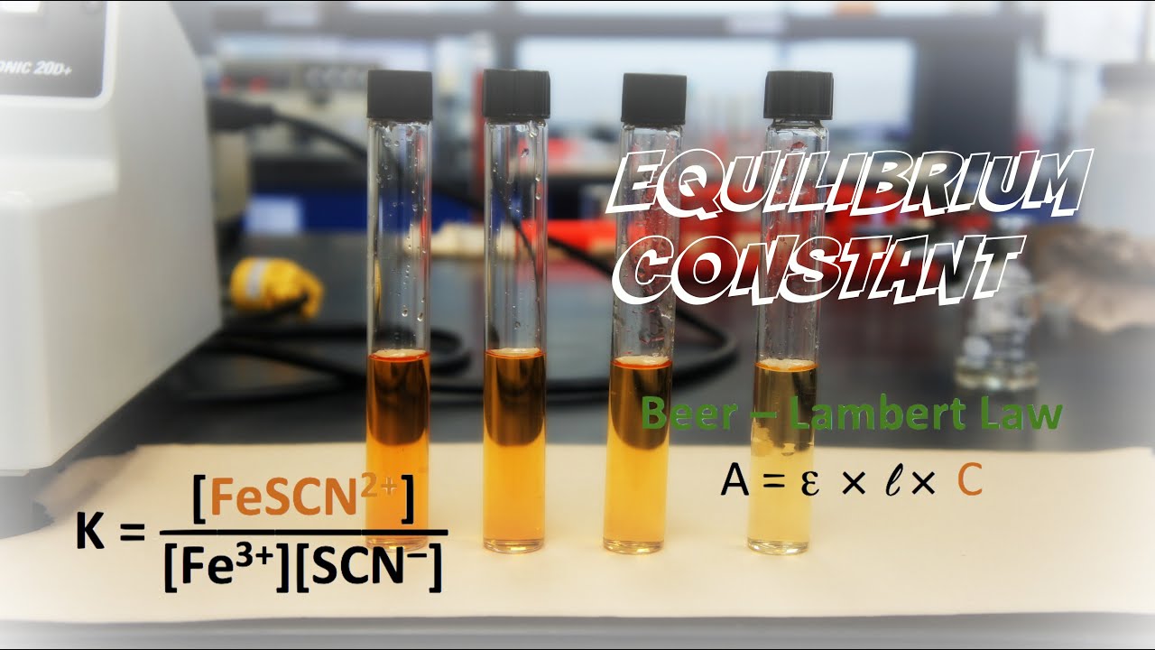 Lab Experiment #13: The Equilibrium Constant.