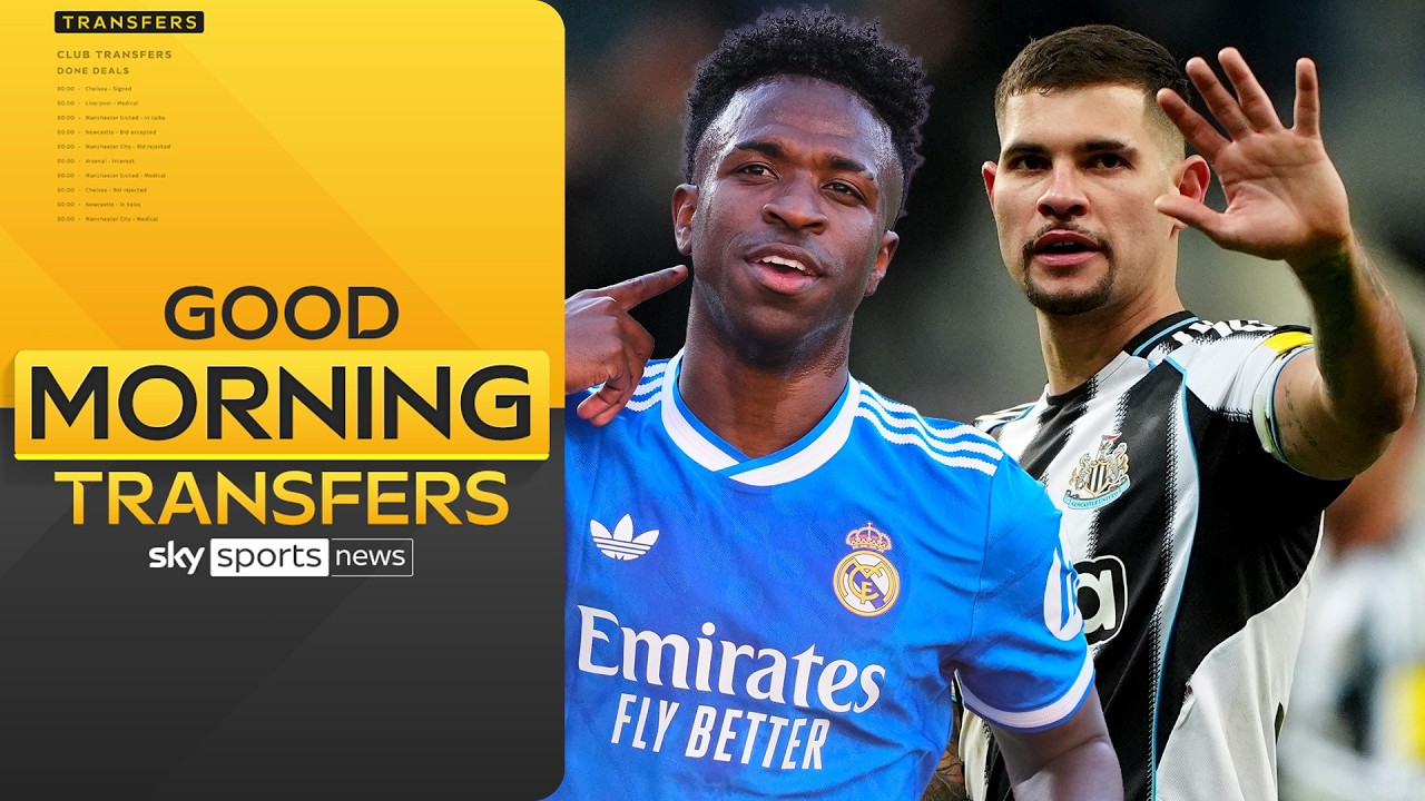 Updates on Bruno Guimaraes and Vin&iacute;cius J&uacute;nior | Good Morning Transfers