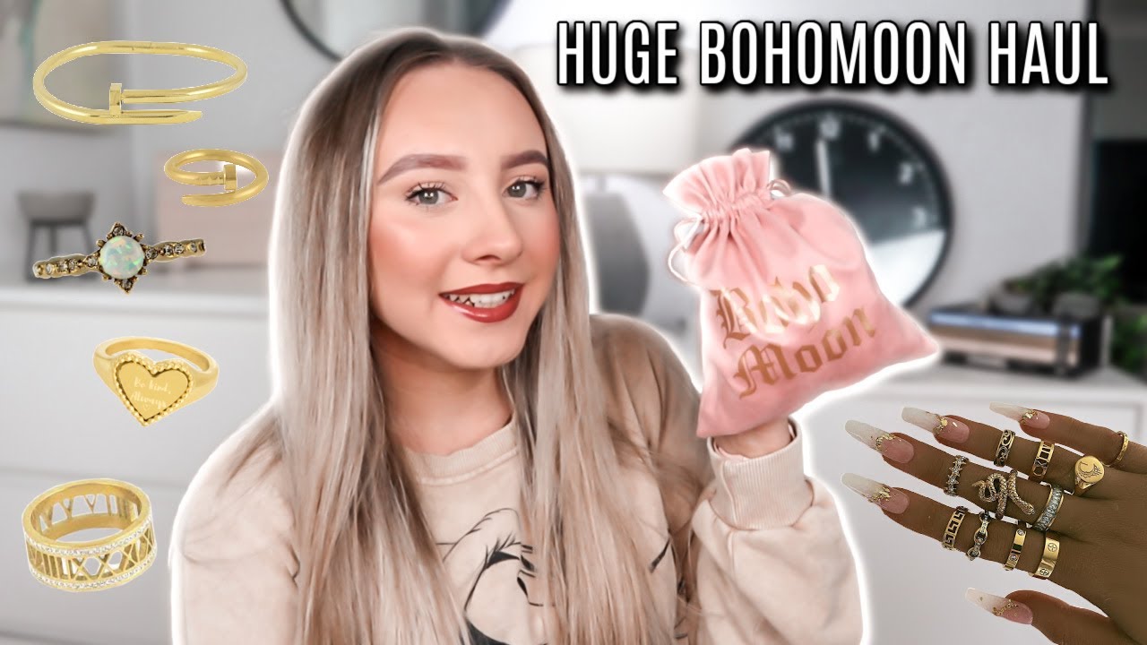HUGE BOHOMOON JEWELLERY HAUL!!! | Abi Forrester