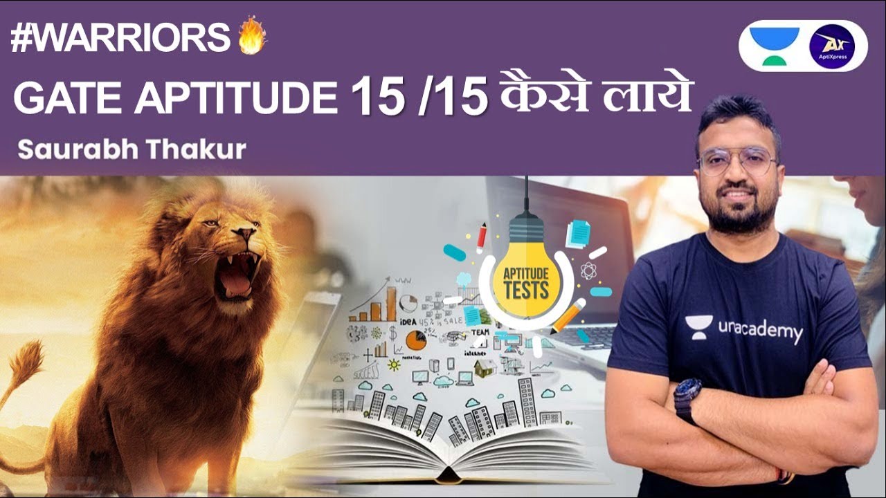 GATE 23/24 General Aptitude Special | Saurabh Thakur #General_Aptitude #Gate_2023 #Saurabh_Sir