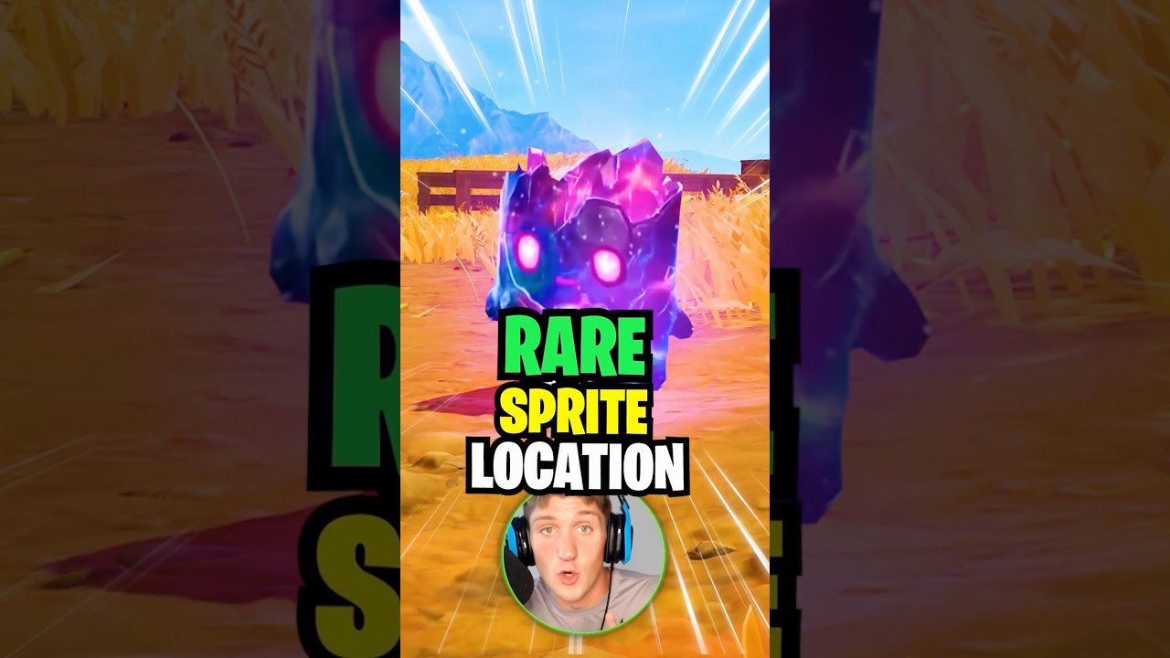 Как найти ВСЕ *РЕДКИЕ* спрайты в Fortnite!
