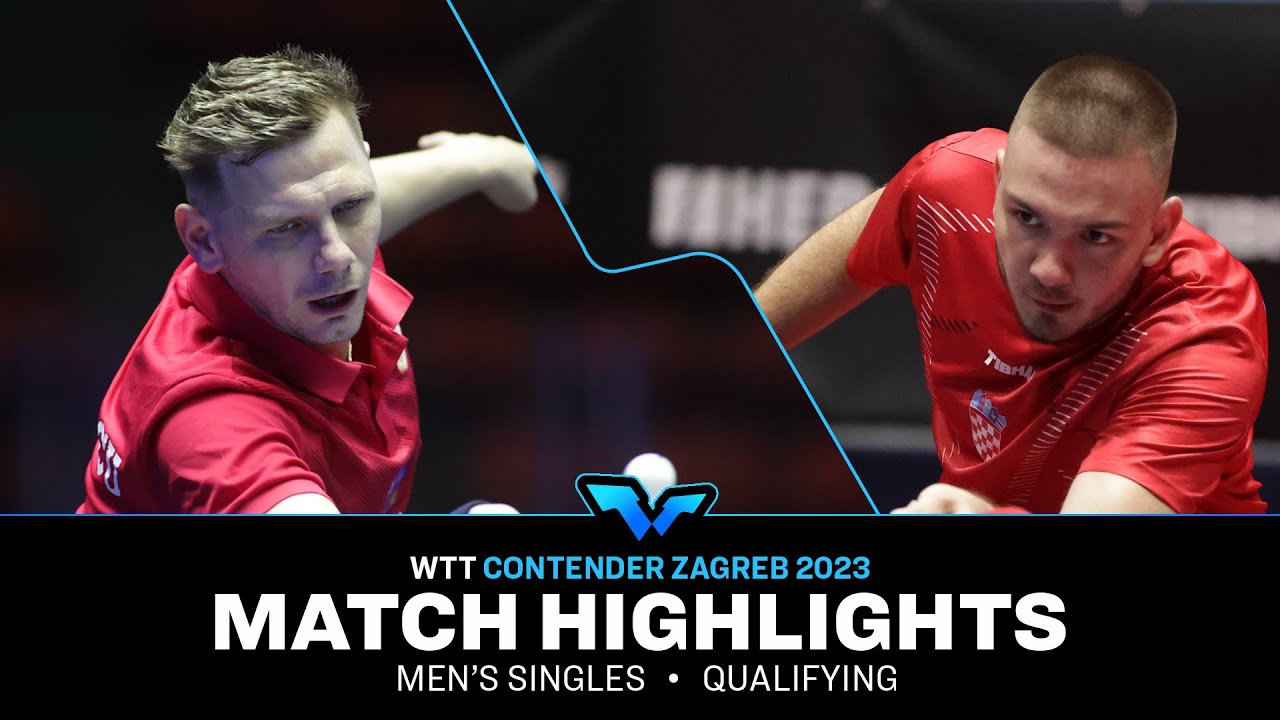 Alexandru Cazacu vs Ivor Ban | MS Qual | WTT Contender Zagreb 2023