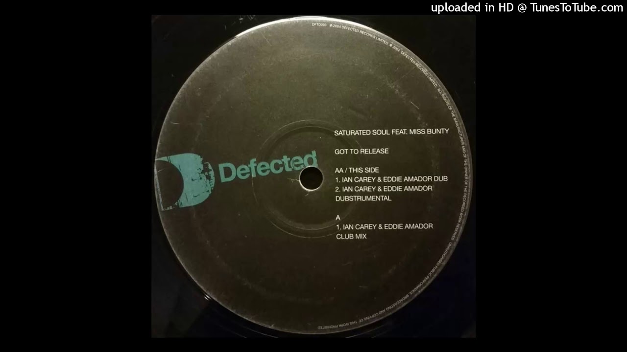 Saturated Soul Feat. Miss Bunty  | Got To Release (Ian Carey & Eddie Amador Club Mix)