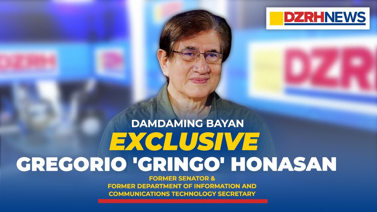 FULL EXCLUSIVE INTERVIEW: Former Senator & Former DICT Sec. Gregorio 'Gringo' Honasan