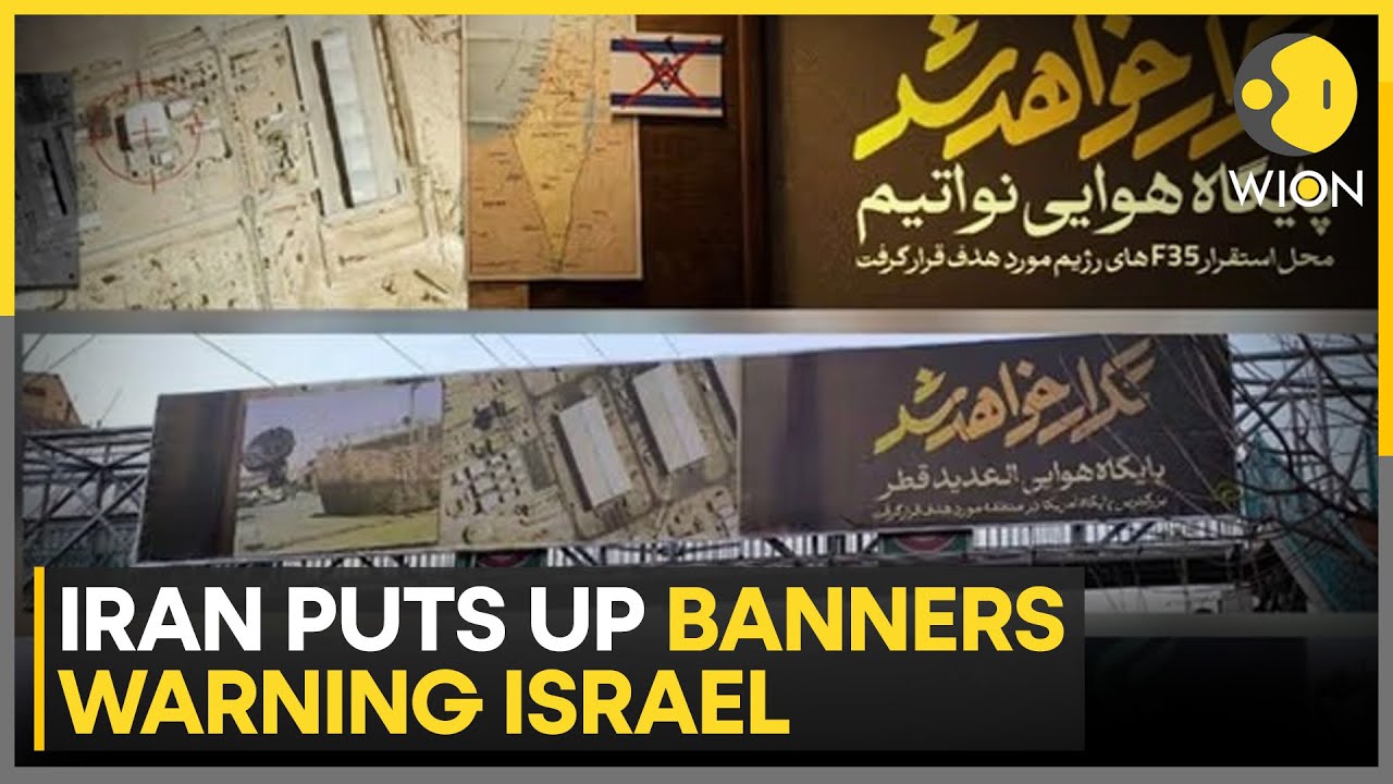 Iran Threatens Israel and US Interests in Tehran Banners Following June Strikes | WION