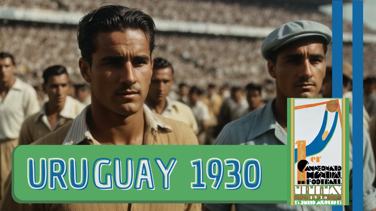 Copa Mundial Uruguay 1930   Resumen con todos los goles del torneo