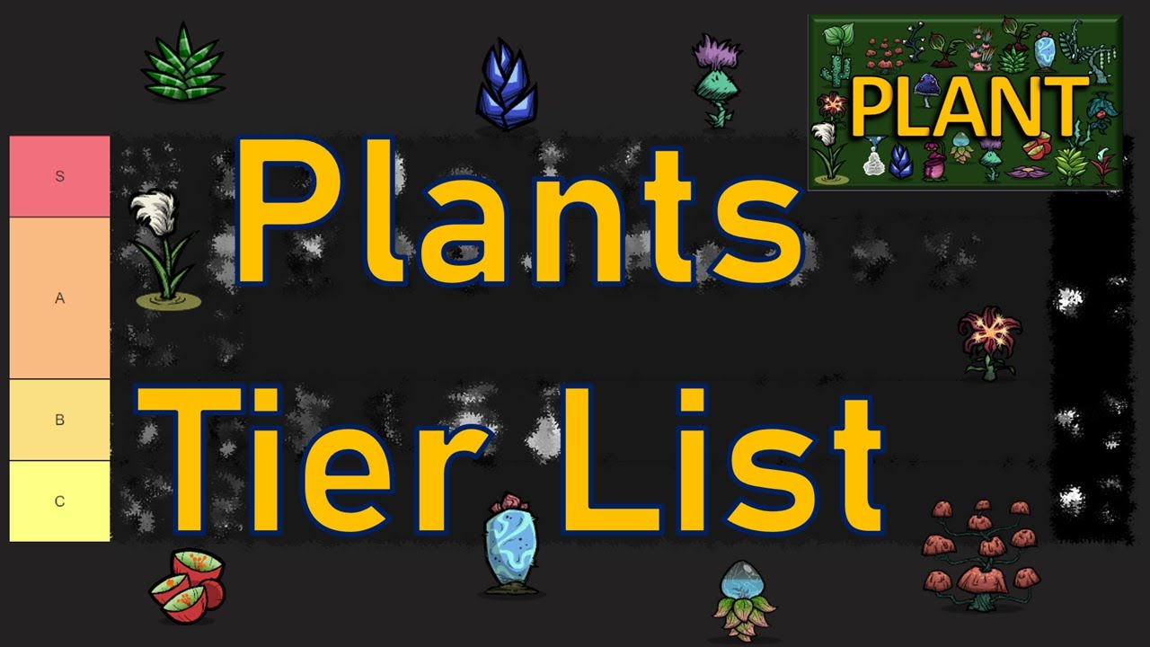 Plants Tier List - Oxygen Not Included