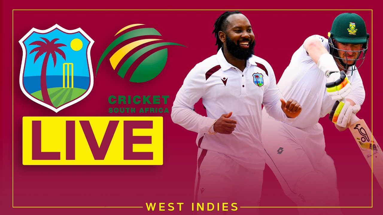 🔴 LIVE West Indies A v South Africa A | 2nd Unofficial Test - Day 1
