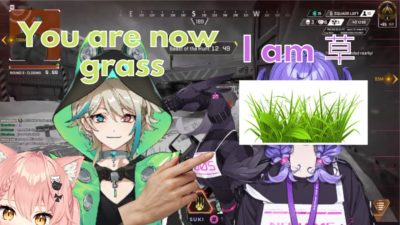 Selen is now grass 【Selen Tatsuki | AZA | Hiiro】